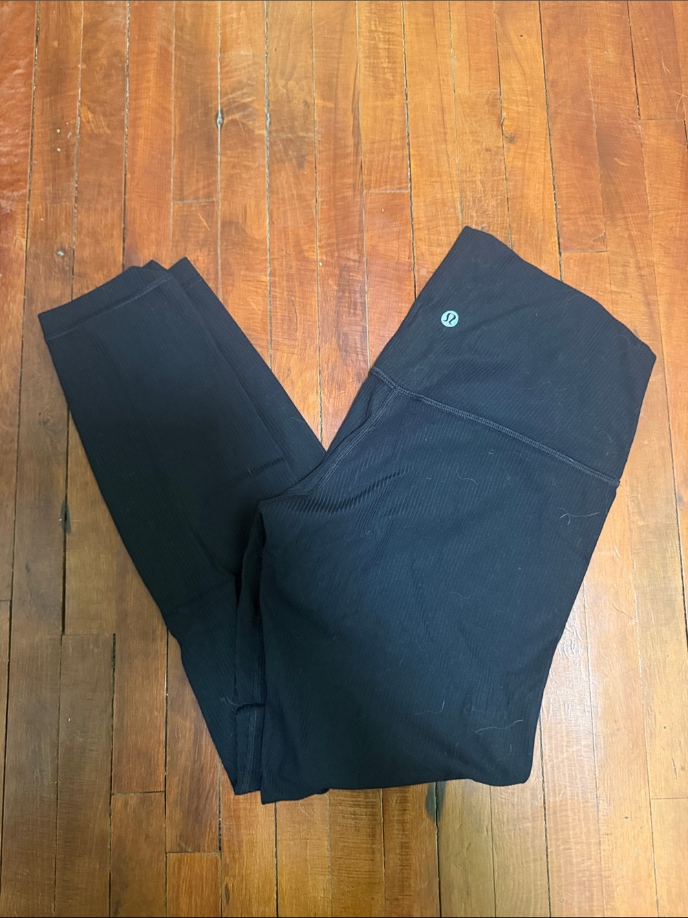 Lululemon Ribbed Align 25” - Size 8 - 
 Black
